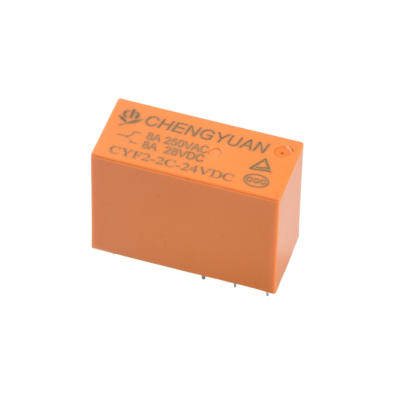 CYF2 relé, DPDT relé, JQX-14F, 5A 250VAC relé, 8A relé, 8PIN PCB 0,54W relé.14F strømrelé