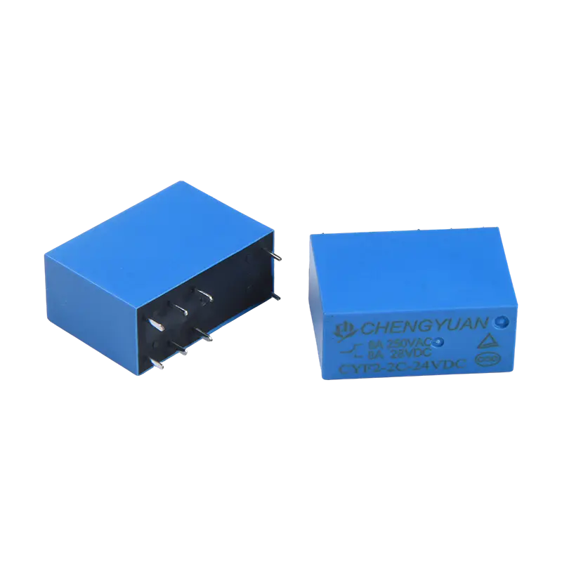 CYF2 relé, DPDT relé, JQX-14F, 5A 250VAC relé, 8A relé, 8PIN PCB 0,54W relé.14F strømrelé