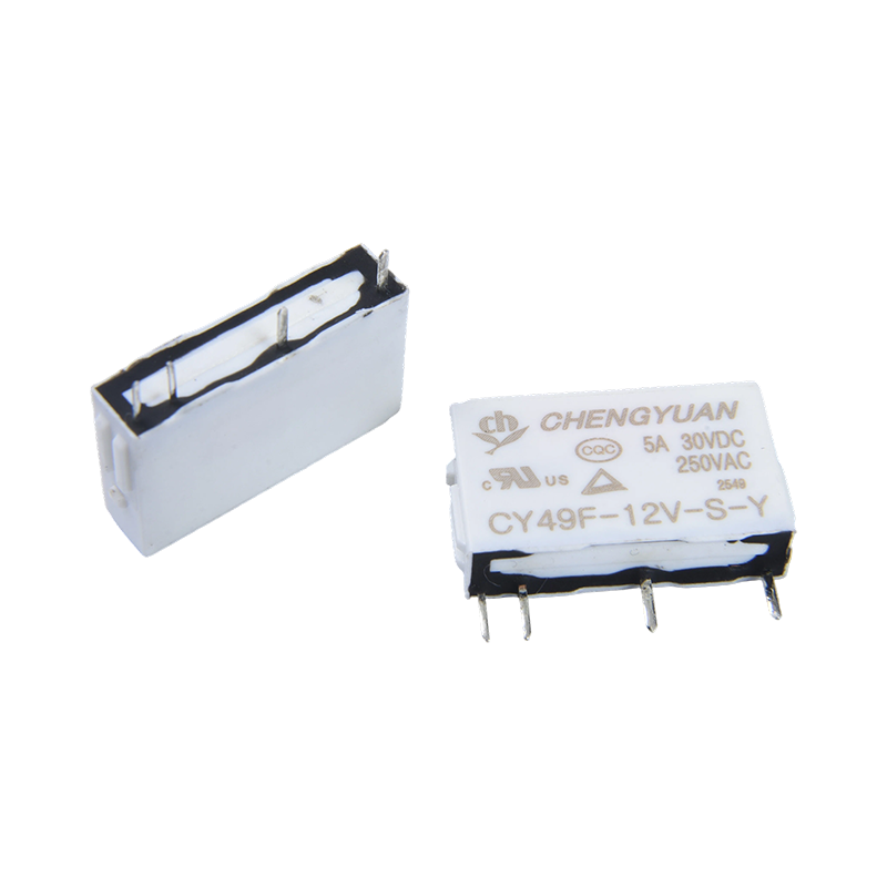 CY49F Relé,Slim Power Relé,49F Relé,Signal Relé, 4PIN PCB 5A 0,12W Lite Relé.