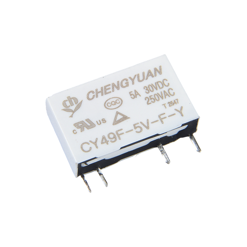 CY49F Relé,Slim Power Relé,49F Relé,Signal Relé, 4PIN PCB 5A 0,12W Lite Relé.