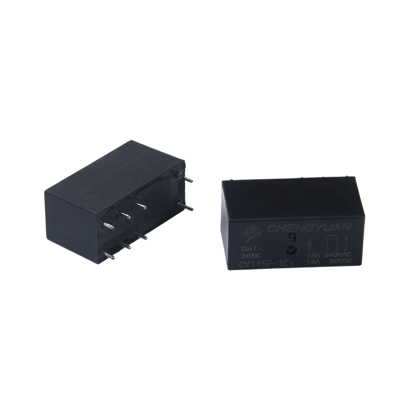 CY115F3 relé, SPDT PCB-relé, JQX-115F, 16A 0,4W 8PIN-relé, PCB 1C-relé, 115F strømrelé