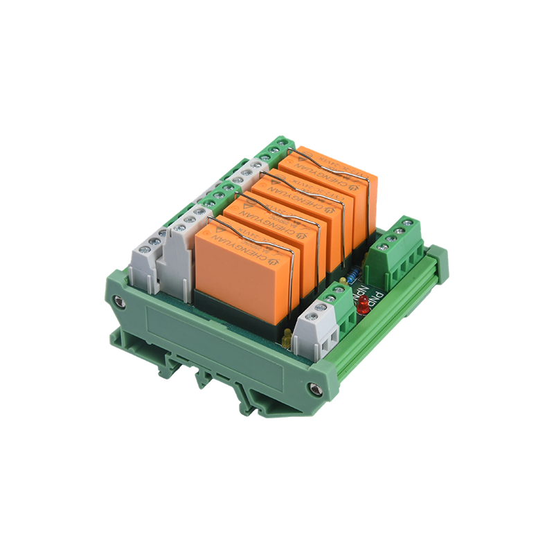 MCYF3 relémodul, 14F skinnerelémodul, 14F 16A Industriell koblingsmodul.