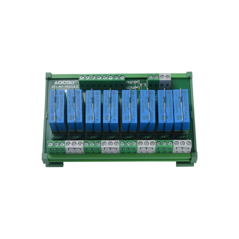 MCYF1 relémodul ,14F skinnerelémodul, 14F 10A Industriell koblingsmodul.