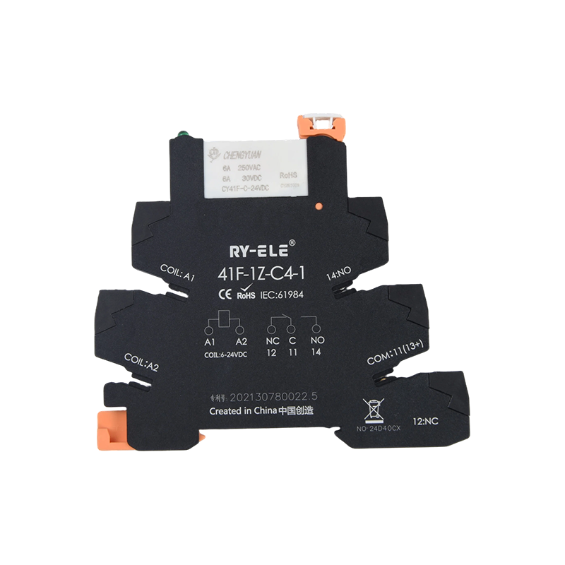 M41F relémodul, 41F skinnerelémodul, 41F slank relémodul beskyttelseskrets 6A.